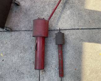 Antique Metal Hand Pump Sprayers 