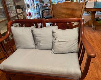 vintage loveseat