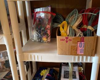 much crafting items & sewing projects, new & started