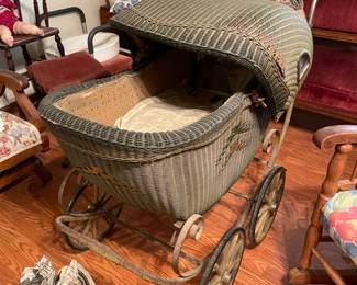 vintage baby carriage