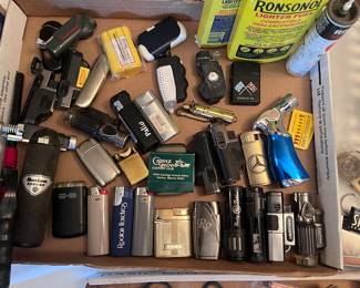 Lots of lighters