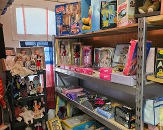 Antique dolls, Barbies, Madame Alexander and more!