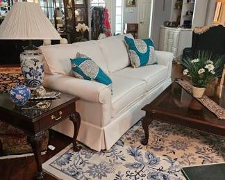 Beautiful cream sofa