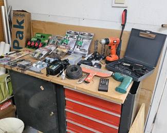 Tools, tool chest, hardware