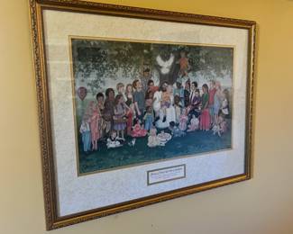 Framed Print "Jesus Love All the Children"