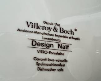 Villeroy & Boch Naif Design Decorative Plate

