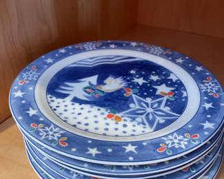 Set of 6 Noritake Epoch Collection Dinner Plates