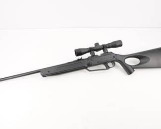 Make: Winchester
Model: 77XS
Caliber: 0.177
Condition: Very Good
With mounted scope, this Winchester 77XS is in very good condition.