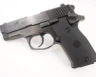 Make: Republic Arms
Model: RAP 401
Caliber: 9x19
Action: Semi
Barrel: 3.5
Bore: Shiny
Serial # US00422
Condition: Very Good
Importer: TSF LTD
South African domestic production pistol imported into the US. All steel construction. Compact size similar to the Astra A-75. Single stack magazine. Matte black finish. Browning style recoil system. This pistol is in very good condition and includes one magazine.