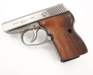 Make: North American Arms
Model: Guardian .380
Caliber: .380 ACP
Action: Semi
Barrel: 2.5
Bore: Shiny
Serial # BC09965
Condition: Very Good
Importer: North American Arms
Introduced in 2001, the Guardian 380 ACP is popular with law enforcement and for concealed carry. It offers great stopping power in a small package that fits easily in your pocket, purse, or many holsters. The Guardian 380’s design is based on best selling Guardian 32 ACP, which was introduced in 1997. The result is an extremely high quality gun that’s Convenient, Reliable, and very Effective. Sold with one magazine, this pistol is in excellent condition showing minimal signs of use and wear.