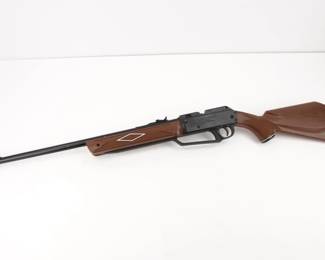 Make: Daisy
Model: Powerline 880
Caliber: 0.177
Condition: Very Good
The Daisy Powerline 880 is the standard for all multi-pump pneumatic air rifles. Shoots BBs or .177 caliber pellets at 800 feet per second.