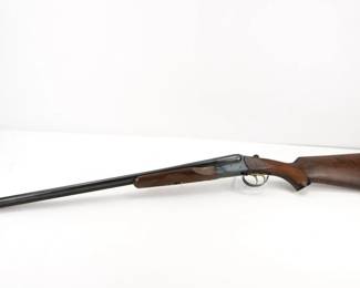 Make: E.R. Amantino
Model: Uplander
Caliber: 20 GA
Action: Break
Barrel: 26
Bore: Shiny
Serial # 426704
Condition: Excellent
Importer: Stoger inc
The Uplander Field shotgun features a timeless English design. This shotgun is a great choice for hunting and sport shooting. This shotgun is in Excellent condition showing normal signs of use and wear.