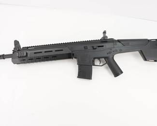 Make: Crossman
Model: MK-177
Caliber: 0.177
Serial # 813K10990
Condition: Very Good
Looks like a famous firearm...but with a lot cheaper ammo! Load up with 300 steel BBs or 5 pellets. Shoot whatever you've got on hand. Perfect for any shooter...young, old, male, female. No matter how strong you are--or aren't, the Crosman MK-177 is for you. Pump it up to 10 times for max power. Want less power or can't pump it that many times? Put in just 3 pumps for all-day shootin' fun