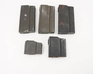 Make: .308 Magazines
Model: Various Round Capacity
Caliber: 7.62x51/.308 WIN
Condition: Very Good
3 20 round, 1 10 round, and 1 5 round magazine for 7.62x51/ .308 Win rifles.