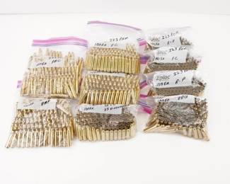 Make: Misc Cleaned Brass
Model: 888 Rounds
Caliber: 0.223
Condition: Very Good
9 bags of various counts of .223 cleaned and prepped brass.