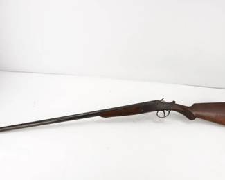 Make: Crescent
Model: 1895
Caliber: 12 GA
Action: Break
Barrel: 32
Bore: Frosty
Serial # NSN
Condition: Good
Crescent Firearms Company of Norwich,CN (1892 to 1930+) was the largest maker ever of "Trade Brand Name" shotguns ever making over 2,500,000 Firearms in their span. This shotgun features 32in barrels and is chambered in 12GA. This shotgun is in good condition for its age showing normal signs of use and wear.