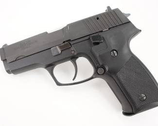 Make: K.S. N.
Model: Golan
Caliber: .40 S&W
Action: Semi
Barrel: 3.75
Bore: Minty
Serial # 400373
Condition: Very Good
Importer: J.O Arms
KSN Golan, which is a copy of the CZ99 Compact-G, is a semi- automatic pistol chambered in .40 S&W. The pistol is in very good condition, showing normal signs of use and wear.