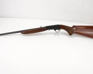 Make: Norinco
Model: 22 A.T.D.
Caliber: .22 LR
Action: Semi
Barrel: 18
Bore: Shiny
Serial # 912541
Condition: Very Good
Importer: Interarms
The Norinco ATD 22 Long Rifle Only rifle operates semi-m automatically. The rifle can be dismantled into two compact assemblies for convenient transportation. Sold with the factory box, this 22 ATD is in excellent condition, showing normal signs of use and wear.
