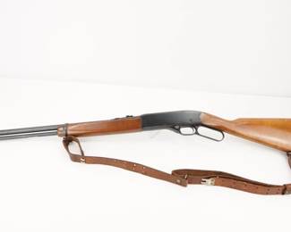Make: Winchester
Model: 150
Caliber: .22 LR
Action: Lever
Barrel: 20
Bore: Bright
Serial # B1088704
Condition: Very Good
The Model 150 represented a sleek, modernized take on .22 lever guns back in the early 1960s. The Winchester 150 had a 20 1/2 inch barrel and in its seven years of production 47,400 of them were produced. This Rifle remains in very good condition showing normal signs of use and wear.