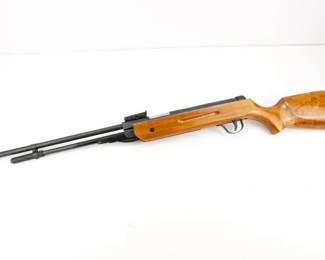 Make: NVM
Model: Vintage Air Rifle
Caliber: 0.177
Condition: Very Good
Wooden stock, pump air rifle.