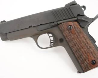 Make: Citadel
Model: M1911-A1 CS
Caliber: 9mm
Action: Semi
Barrel: 3.5
Bore: Frosty
Serial # CIT028681
Condition: Excellent
Importer: AP INT
The Citadel M-1911 .45 ACP Semiautomatic Pistol features a forged steel barrel and frame with a parkerized matte black finish, a lowered and flared ejection port and 2-piece walnut grips. This pistol is in excellent condition and includes one magazine.