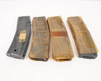 Make: M1 Carbine
Model: 20 Round Magazines
Caliber: .30 M1
Condition: New
Set of 4 sealed in wax paper 20 round M1 Carbine magazines.