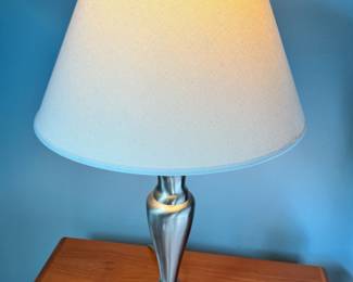 Brushed Nickel Table Lamp