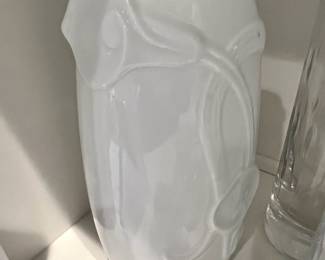 Mikasa White Calla Lily Vase 