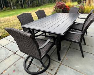 Sunvilla Patio Table  with 6 Chairs