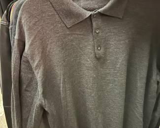 Nordstrom Grey Long Sleeve Shirt - Size XL