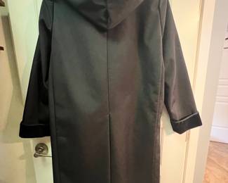 Anne Klein Black Coat - Size Medium