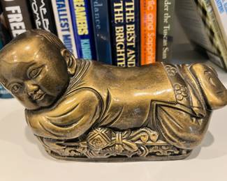Ceramic Baby Buddha Sculpture