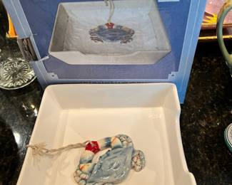 Seaside Gourmet Crab Dinner Napkin Holder
