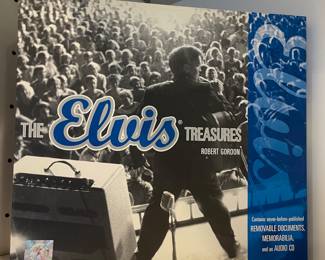 The Elvis Treasures Book by Robert Gordon