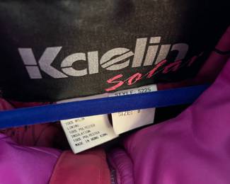 1990's Kaelin Ski Jacket - Size 8 
