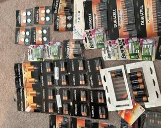 So many new not expired batteries