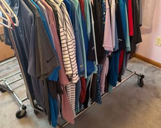 Tiny portion of golf shirts 