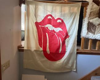 Vintage Rolling Stones banner