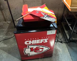 Chiefs mini fridge