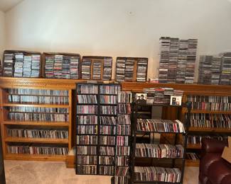 One million CD’s. Making great deals, lots not opened 