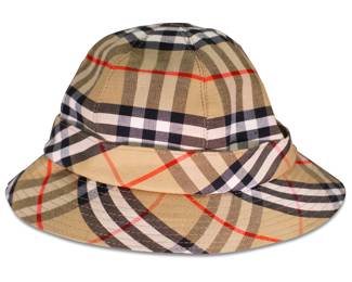 1980s Burberry Plaid Bucket Hat