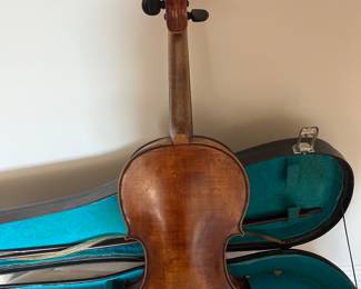 Back of German Violin