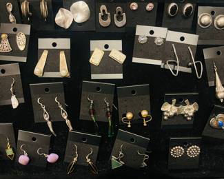Lots of fabulous sterling jewelry