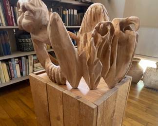 Beautiful Carved Mexican Sculpture 