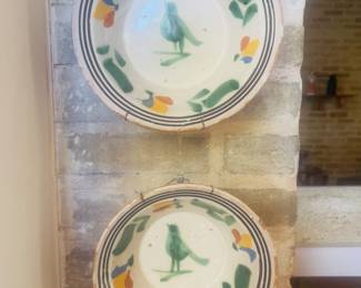 handprinted potter from Mexico