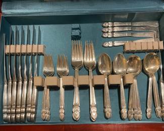 Rare Sterling Silver  (Set for 8)