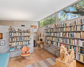 Beautiful Library full of vintage & antique books