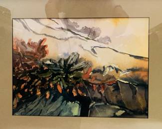 Leif Yourston original watercolor