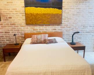 Herman Miller headboard, art- Thomas 