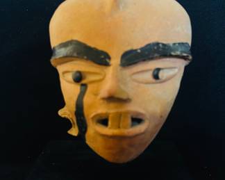 Pre-colombian Mask, Olmec, from Winn Collection